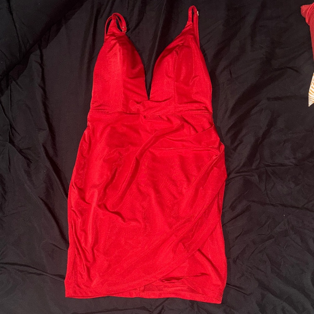 Hello Molly Red Mini Dress